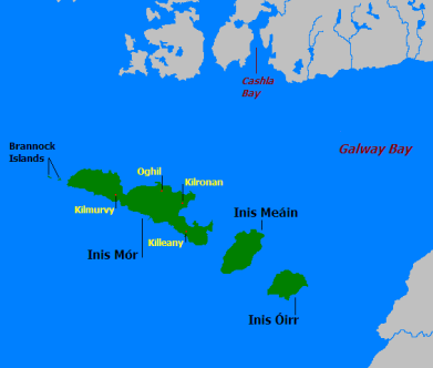 Aran Islands Galway Bay.