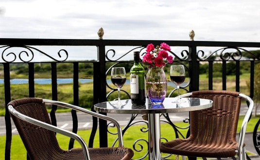 Private balcony