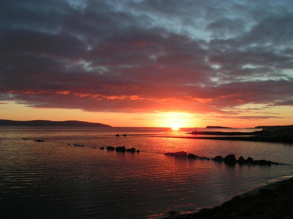 Sunset on Sea Breeze Lodge